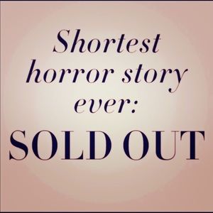 Everything Below Has Been Sold